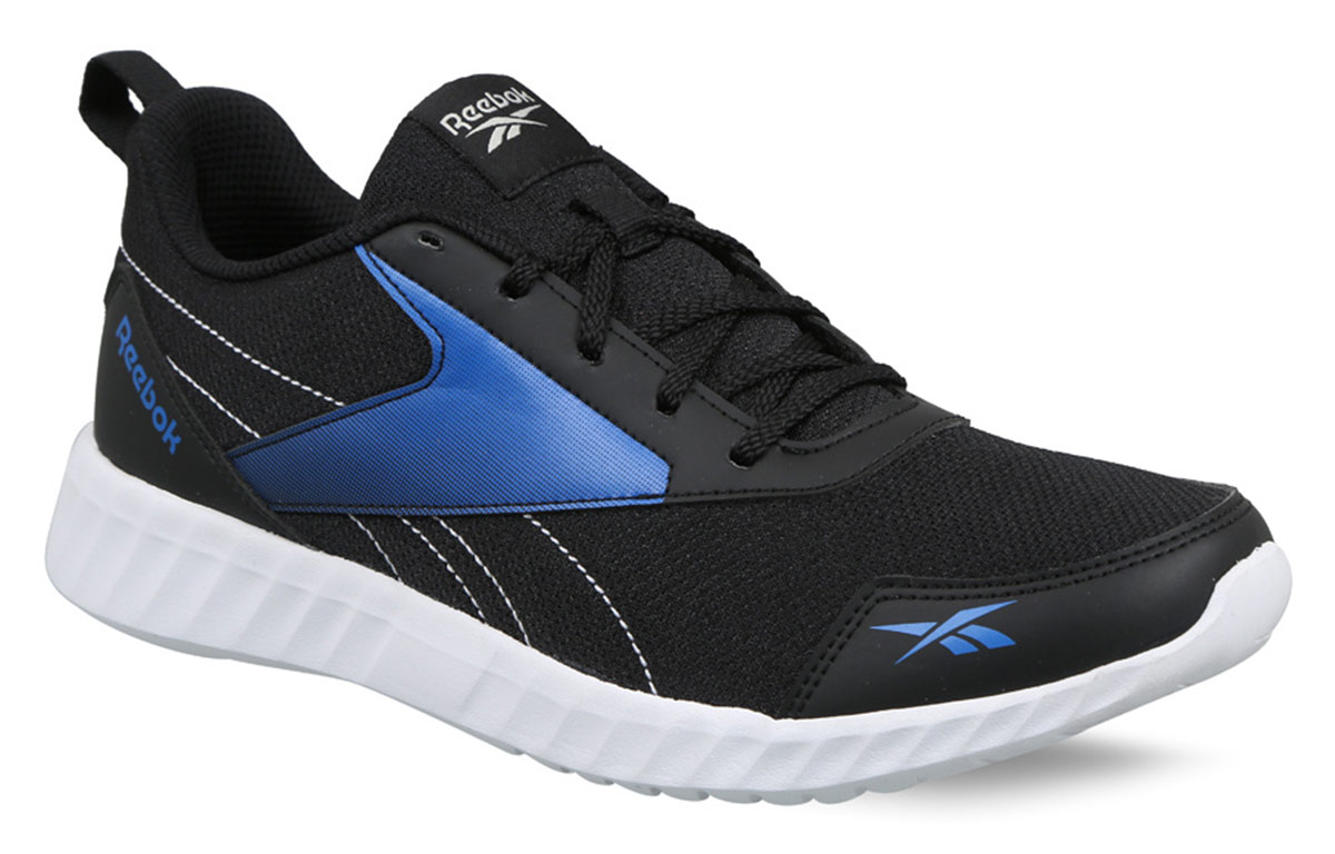 Reebok Running Turborush Shoes Black/Blue 圖 3