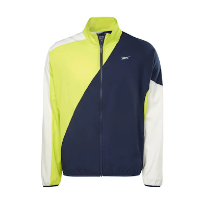 Reebok Running Woven Colorblock Jacket - Navy Blue HT3709