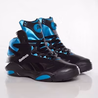 Reebok Shaq Attaq 'Black Azure' 2013 V55083 Reebok Shaq Attaq 'Black Azure' 2013 V55083