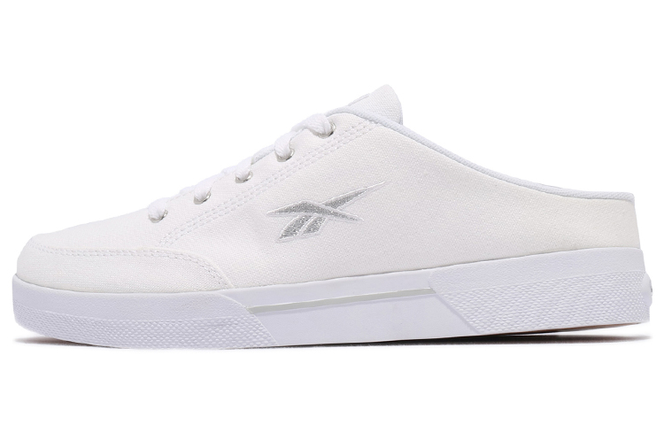 Reebok Slice Mule Canvas 'White Metallic Silver' FX3920