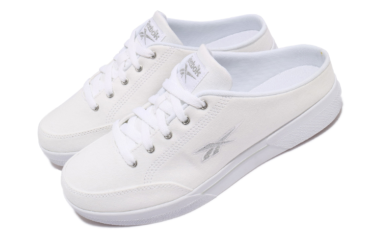 Lookbook Reebok Slice Mule Canvas ''Wit Metallic Zilver'' FX3920
