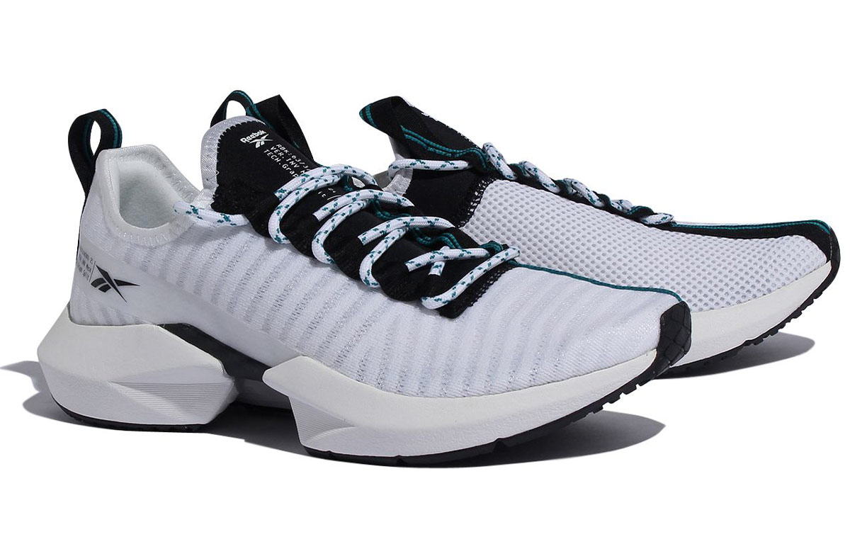 Lookbook Reebok Sole Fury Zapatillas Negras y Blancas FW0568