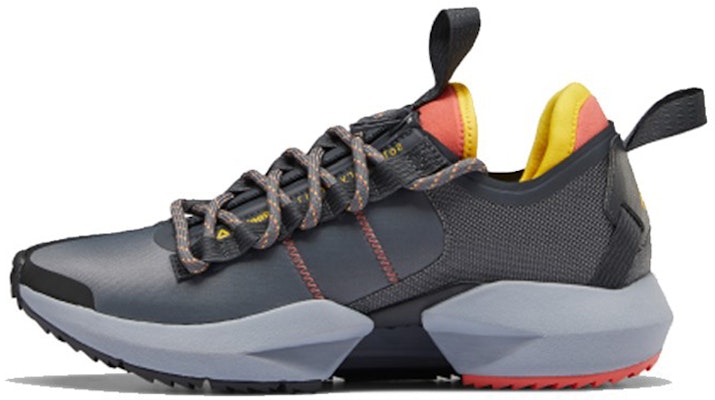 Reebok running sole fury trainers in grey and orange sales