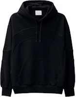 Reebok Solid Black Hoodie Long Sleeve Pullover RMBB003C99FLE001 Reebok Solid Black Hoodie Long Sleeve Pullover RMBB003C99FLE001