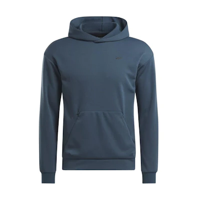 Reebok Solid Color Oversized Hoodie in Navy Blue 100070154
