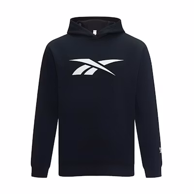 Reebok Solid Logo Hoodie Unisex Black 23RMF305UGH0