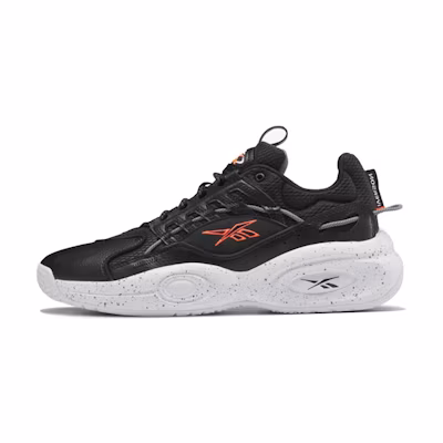 Reebok Solution Mid 'Black Orange Flare'