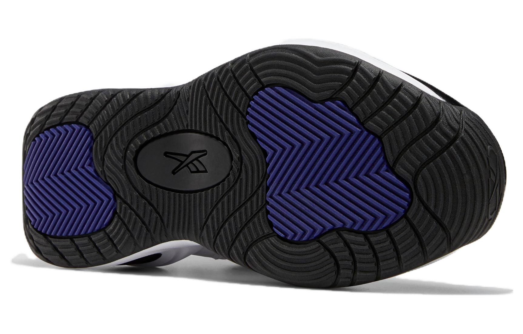 Details for Reebok Solution Mid 耐磨防滑透氣 低幫 復古籃球鞋 男女同款 白黑