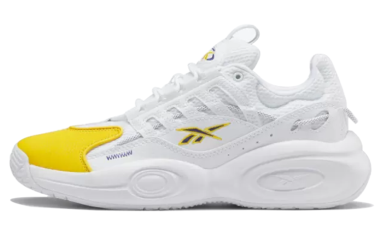Reebok Solution Mid 'White Collegiate Gold' HR0505