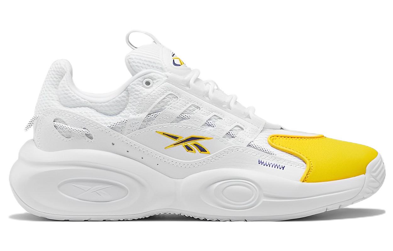 Lookbook Reebok Solution Mid 'Blanco Oro Colegial' HR0505