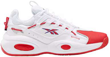 Order Reebok Solution Mid 撞色 中幫 復古籃球鞋 男女同款 白動感紅