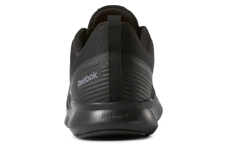 Shop Reebok Speed Breeze 舒適透氣減震 低幫跑步鞋 極夜黑