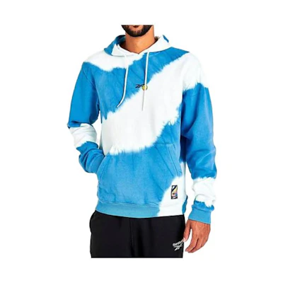 Reebok SS23 Smiley Face Hoodie Unisex Blue HI4000-170