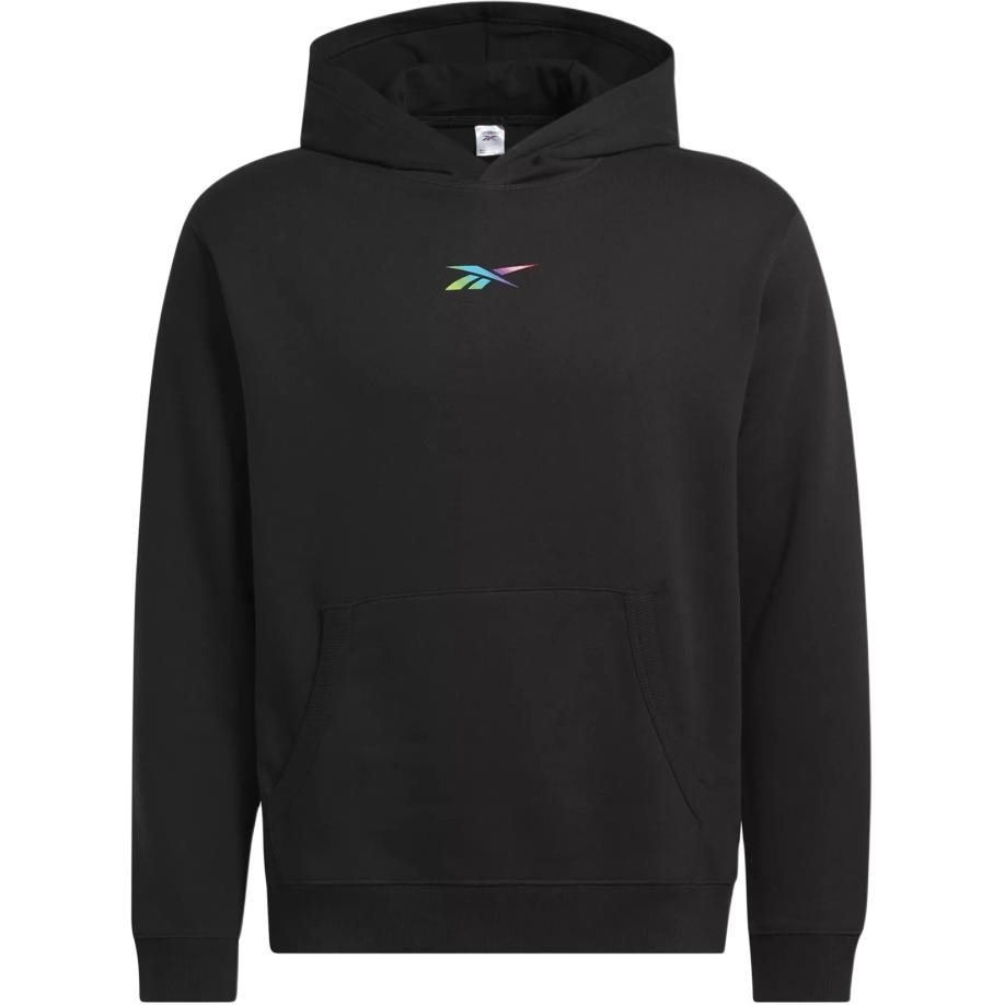 Reebok SS24 Pride Unisex Black Hoodie - Stylish, Comfy, and Casual 100201207