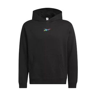 Reebok SS24 Pride Unisex Black Hoodie - Stylish, Comfy, and Casual 100201207