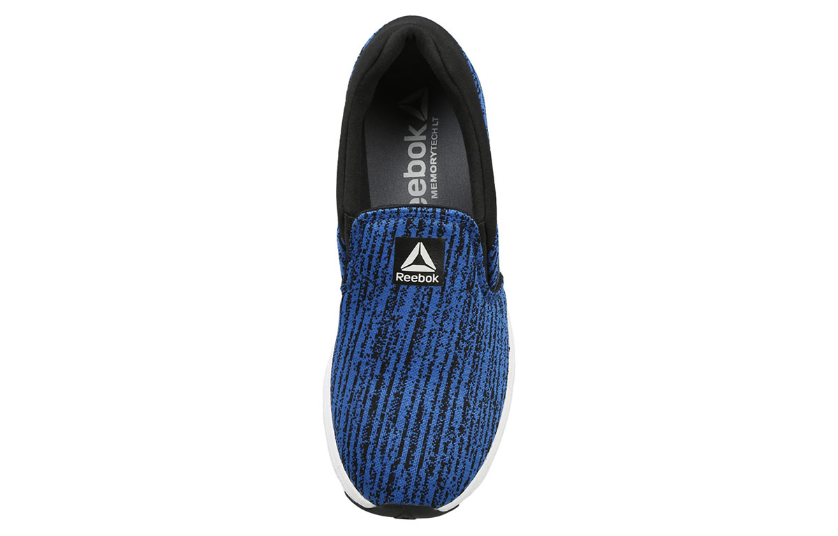 Shop Reebok Stride Lp Slip-Ons 'Biru Hitam' EG0050