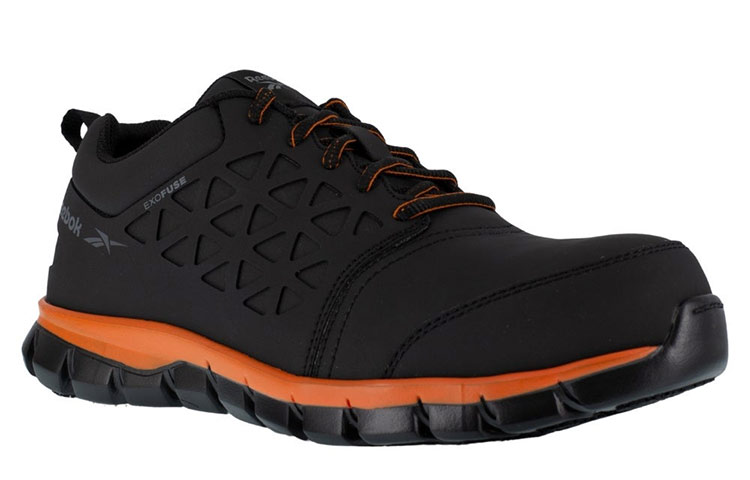 Shop 리복 서브라이트 쿠션 로우 (블랙/오렌지) RB4050