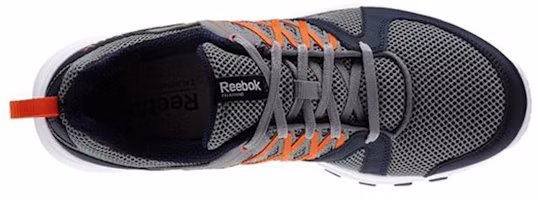 Shop Reebok Sublite Train 2.0 輕便透氣舒適 低筒運動鞋 灰藍橙