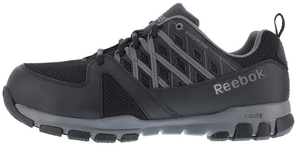 Reebok Sublite Kerja Kelabu Slip-Tahan Kasut Lari Keluli. RB416 Buy Reebok Sublite Kerja Kelabu Slip-Tahan Kasut Lari Keluli. RB416