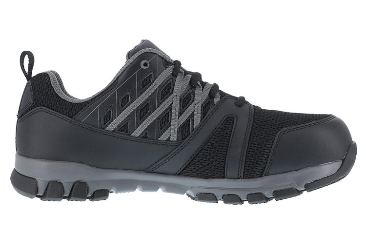 Order Reebok Sublite 工作鋼頭 水泥灰色 防滑跑鞋