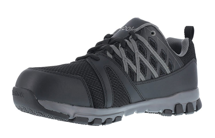 Shop Reebok Sublite 工作鋼頭 水泥灰色 防滑跑鞋