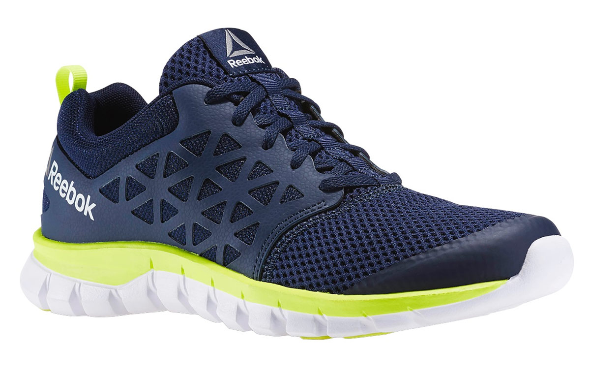 Lookbook Reebok Sublite Xt Cushion 2.0 Mt ''Blauw Geel'' BD5534