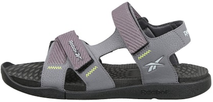 Reebok Swim 'Hodor Velcro Comfort Open-Toe Flat Heel Sport Sandals Grey Black' EX3992 Reebok Swim 'Hodor Velcro Comfort Open-Toe Flat Heel Sport Sandals Grey Black' EX3992