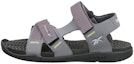 Buy Sandal Sukan Tumit Rata Reebok 'Hodor Velcro' Kelabu Hitam Terbuka Depan. EX3992