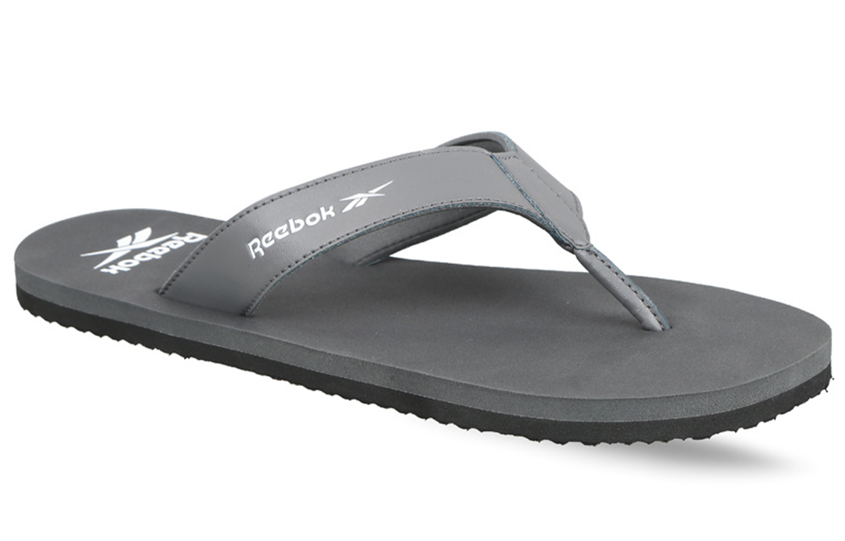 Lookbook Reebok Swim Aruba Flip ''Bequeme Rutschfeste Sport-Slides Grau'' EX3921