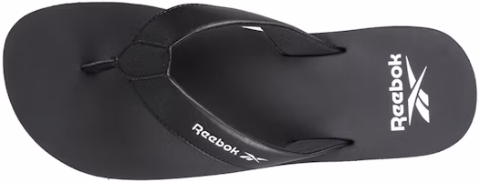 Shop Reebok 游泳系列 Aruba Flip Lp 軟底 平跟 運動人字拖鞋 黑色