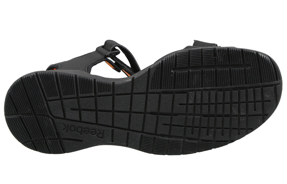 Details for Reebok Swim Aztrix Black Orange Sandals 'Black Orange' EX6044