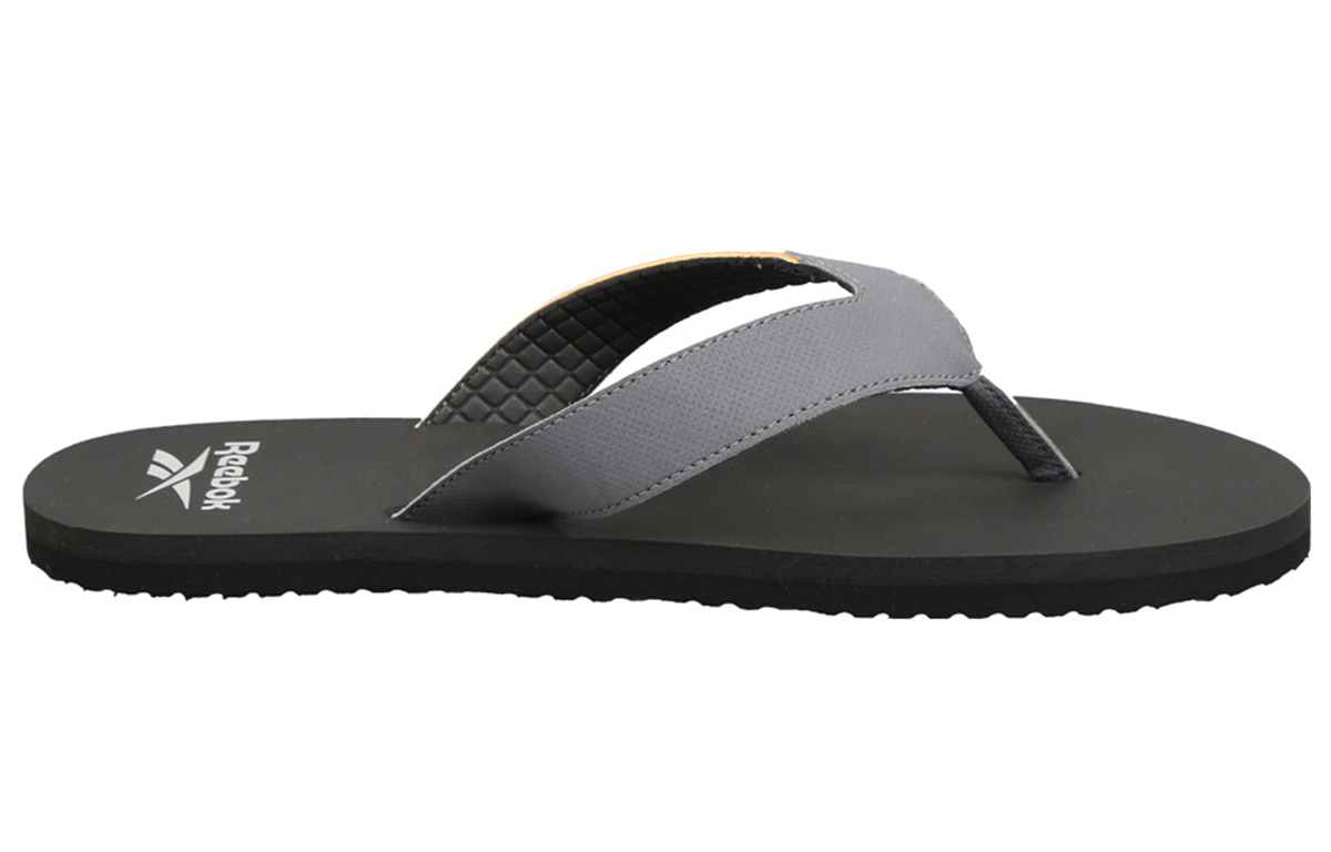 Order Sandal Reebok Swim Core Flip 'Hitam Abu-Abu Oranye' EW4182