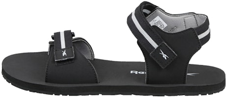 Reebok Swim Epic 'Magic Tape Open Toe Flat Sports Sandals - Black White' EW4185 Reebok Swim Epic 'Magic Tape Open Toe Flat Sports Sandals - Black White' EW4185