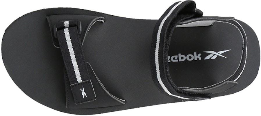 Reebok Swim Epic 'Magic Tape Open Toe Flat Sports Sandals - Black White' EW4185 Shop Reebok Swim Epic 'Magic Tape Open Toe Flat Sports Sandals - Black White' EW4185
