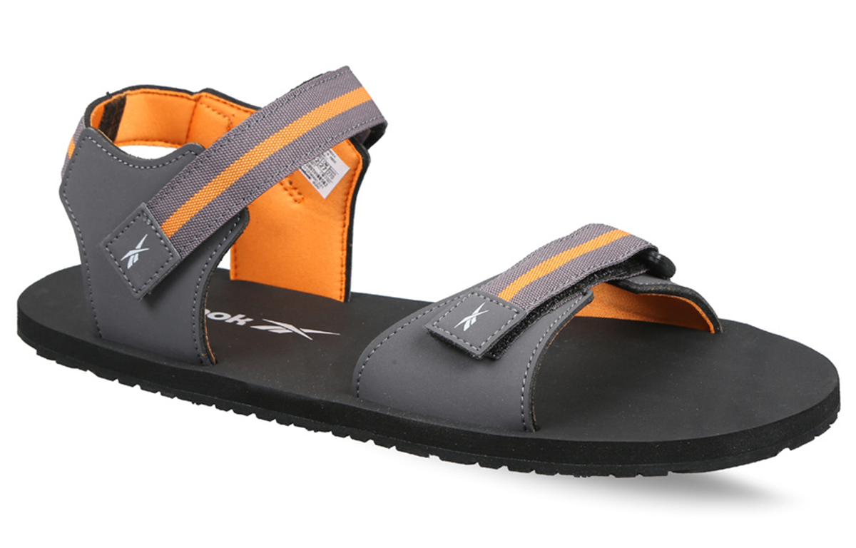 Lookbook Reebok Swim Epic Sandal 'Grey Orange' EW4186