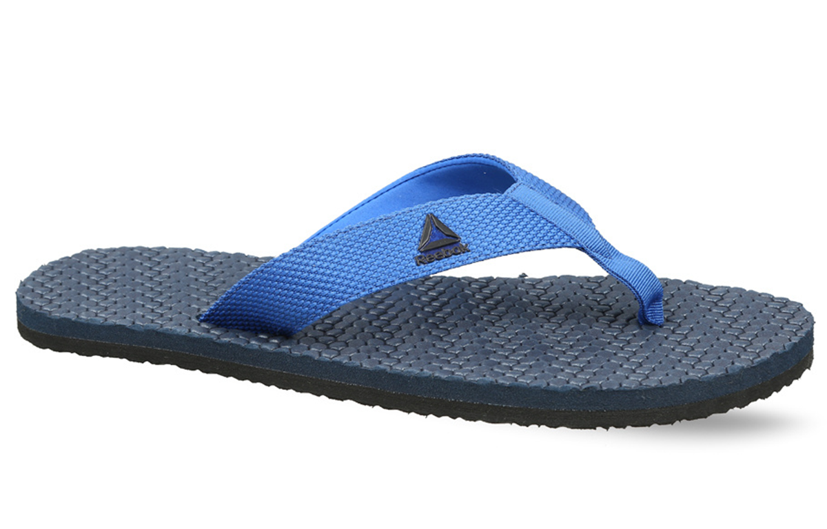 Lookbook Reebok Swim Hexa Flip Blue Slippers DV7743