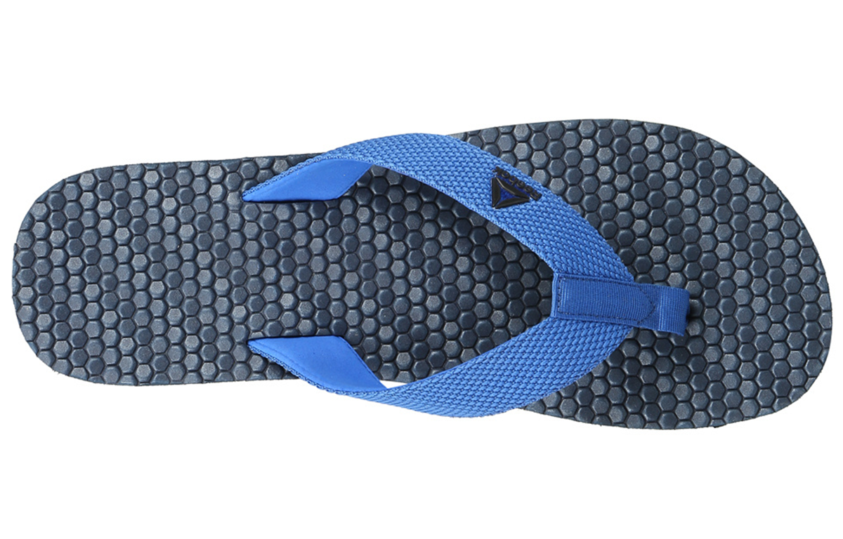 Shop Reebok Swim Hexa Flip Blue Slippers DV7743