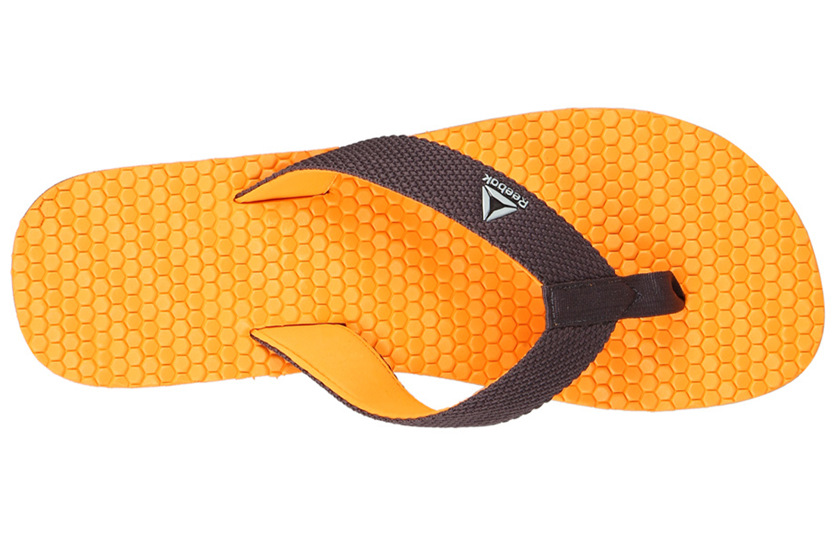 Shop Reebok Chanclas Hexa Flip LP 'Marrón Naranja' EG0204