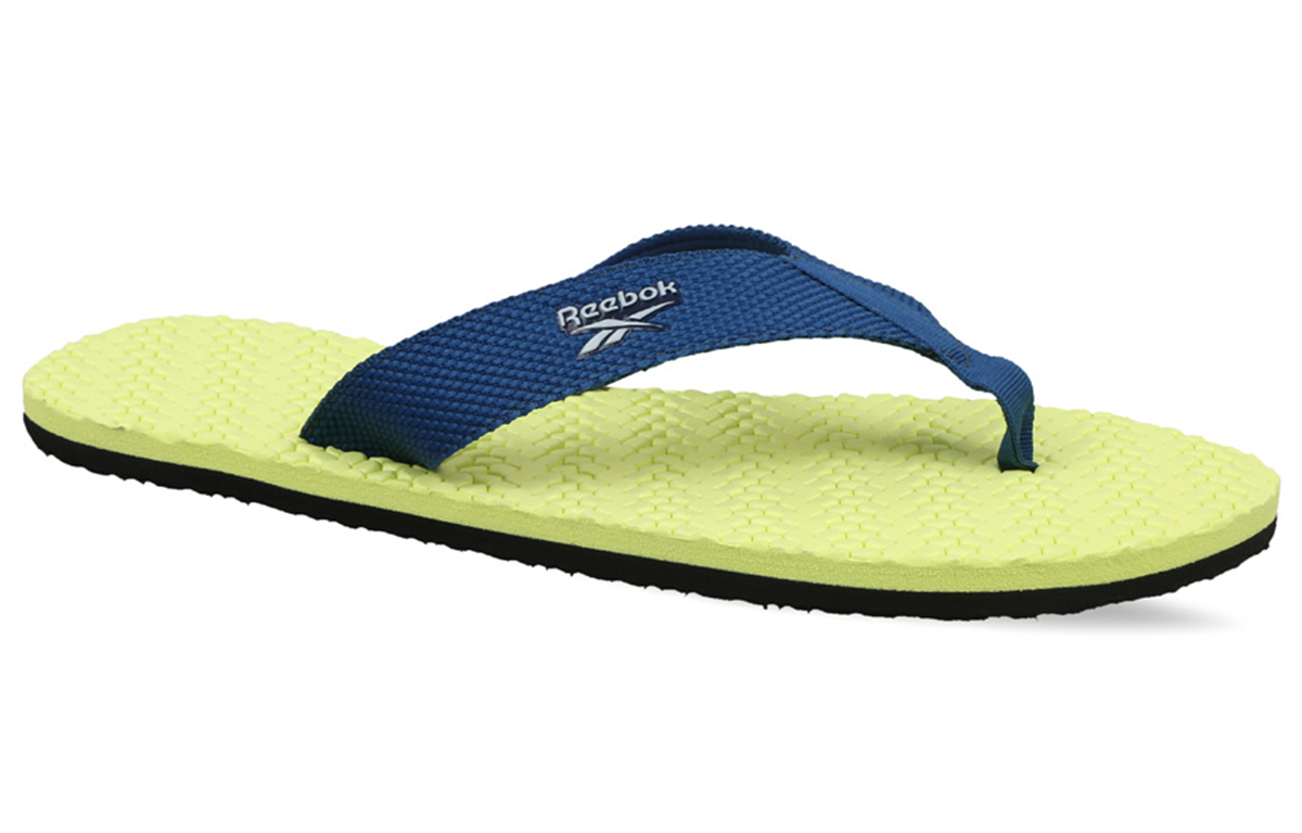 Lookbook Reebok Swim Heza Flip Blauw Geel Slippers ''Blauw Geel'' FV9091