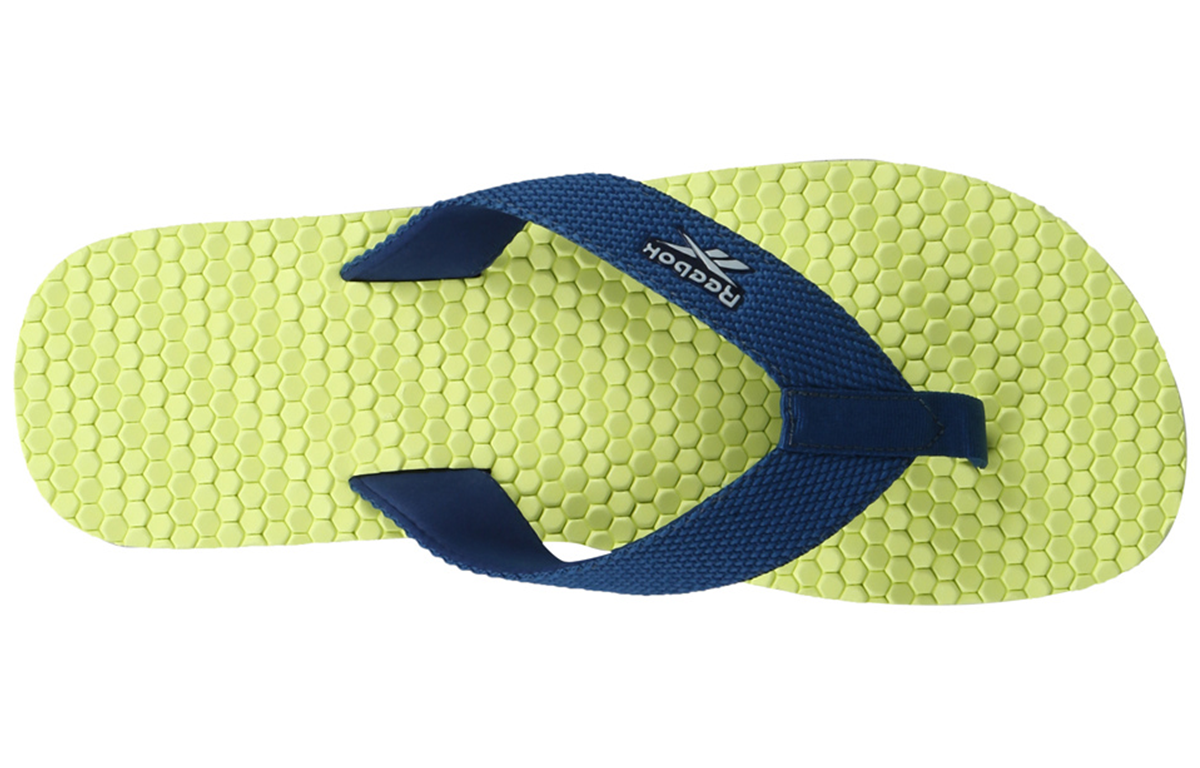 Shop Reebok Swim Heza Flip Blauw Geel Slippers ''Blauw Geel'' FV9091
