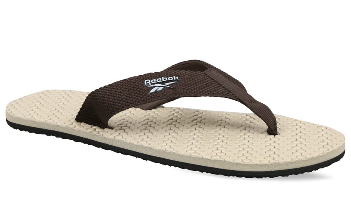 Lookbook Reebok Swim Heza Flip Brown Slippers FV9090
