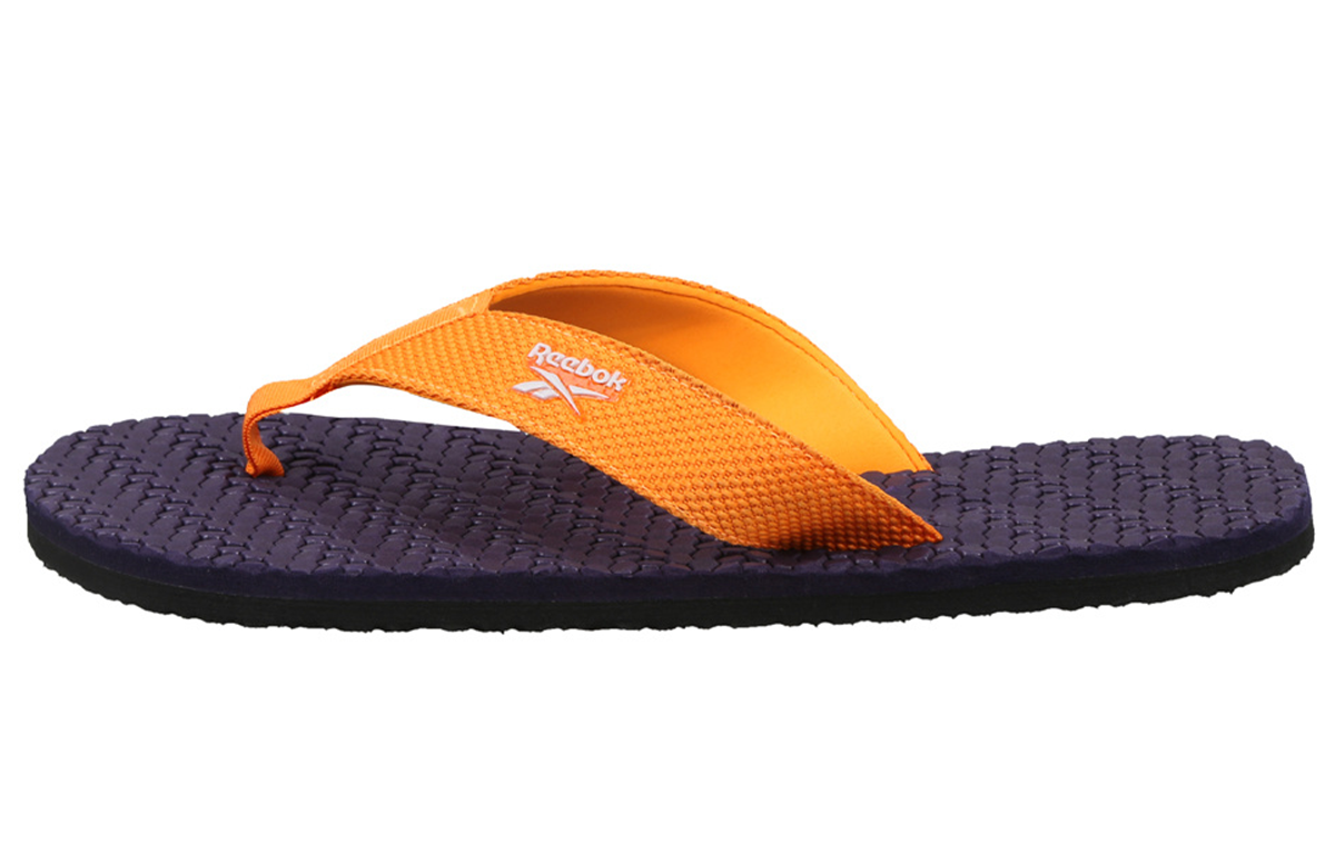 Reebok Swim Heza Flip Yellow Purple Slippers 'Yellow Purple' FV9092