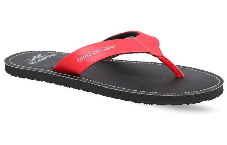 Reebok Swim Islay Flip Slides 'Red Black' 圖 3
