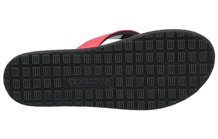 Reebok Swim Islay Flip Slides 'Red Black' 圖 6