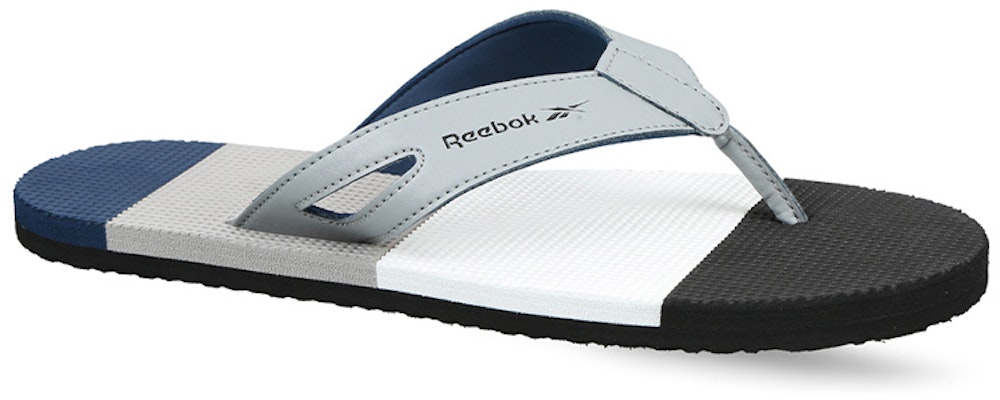 Reebok Swim Jk Flip 'Black Grey Blue Colorblock' FV9949 Lookbook Reebok Swim Jk Flip 'Black Grey Blue Colorblock' FV9949