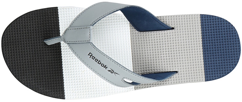 Reebok Swim Jk Flip 'Black Grey Blue Colorblock' FV9949 Shop Reebok Swim Jk Flip 'Black Grey Blue Colorblock' FV9949