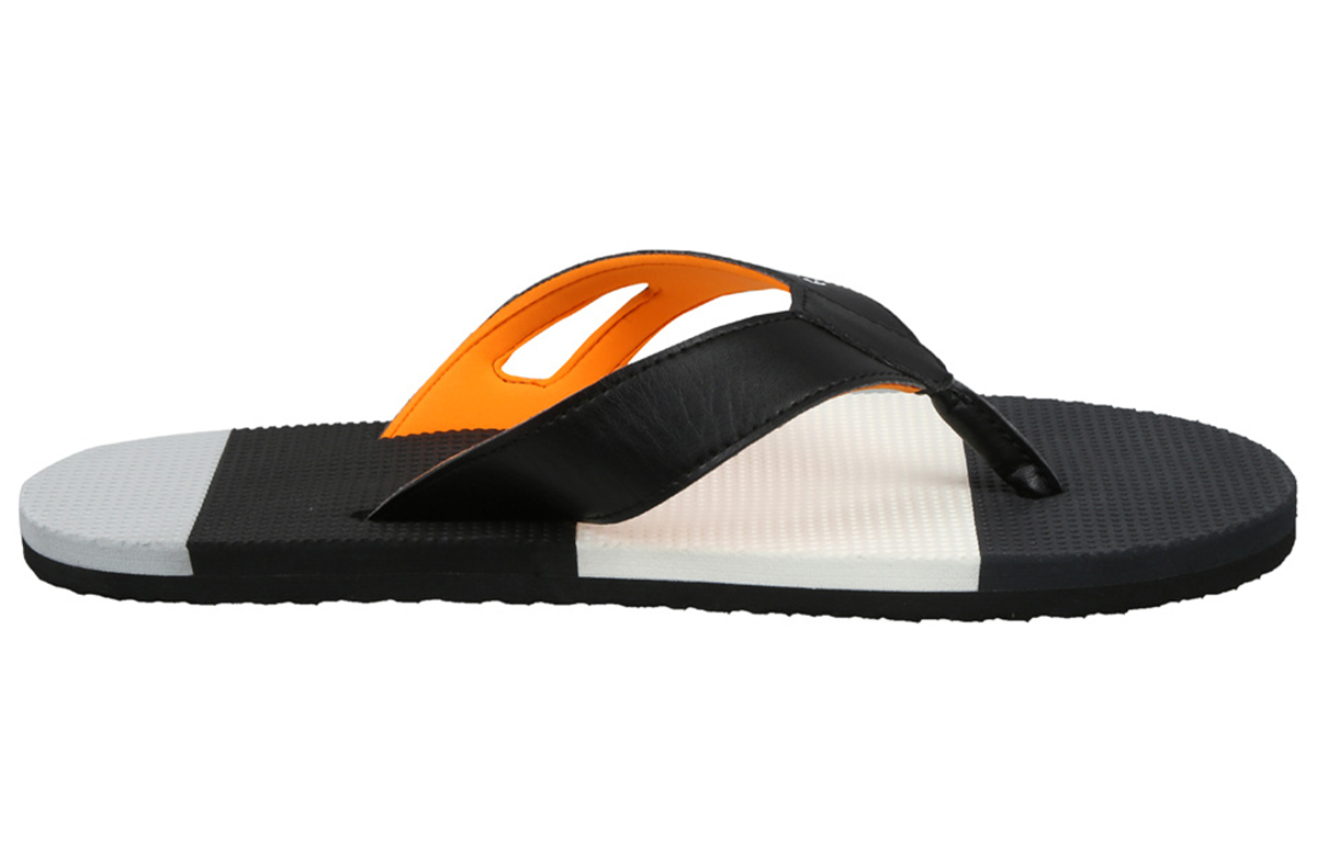 Order Reebok Swim Jk Flip Slides 'Black Orange White' EW4202