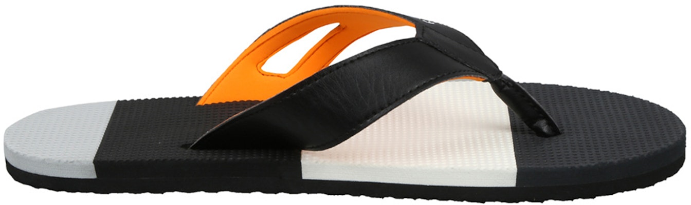 Reebok Swim Jk Flip Slides 'Black Orange White' EW4202 Order Reebok Swim Jk Flip Slides 'Black Orange White' EW4202
