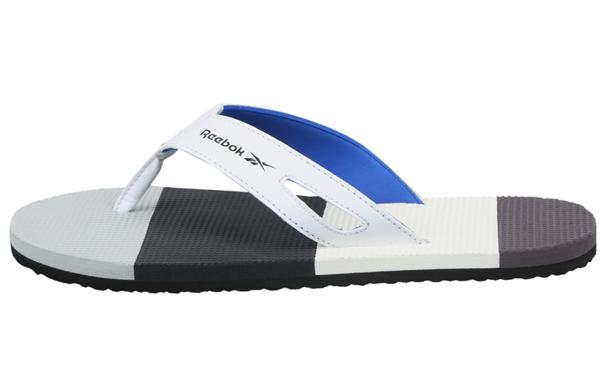 Reebok Swim JK Flip Slides 'White Black' EW4201