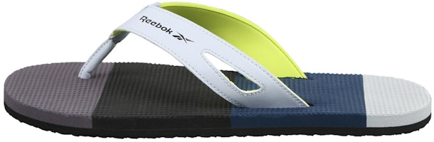 Reebok Swim JK Flip Slides 'White Yellow' EW4200 Reebok Swim JK Flip Slides 'White Yellow' EW4200